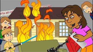 Dora Gets Grounded Dora Trespasses Ginas House  Sets it on Fire and Gets Evicted