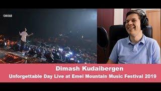 REACTS to DIMASH-Unforgettable Day Live at Emei Mountain Music Festival 2019