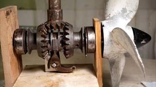 How bevel gearbox works