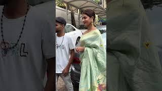 Pooja Hegde Arrived at Shilpa Shetty House on the Occasion of Ganesh Chaturthi 