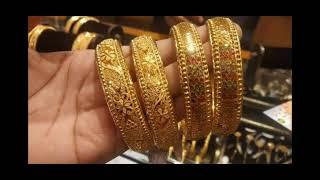 gold chur and bangles calections