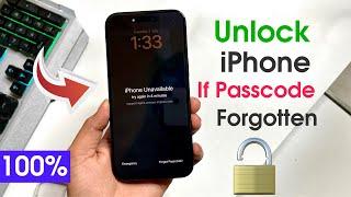 How To Unlock iPhone if Forgot Password  Fix iPhone Unavailable  How To Fix iPhone Unavailable 