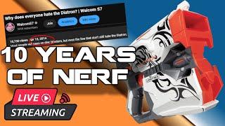 10 Years of NERF on YouTube...