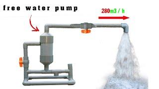 I make water pumps for free