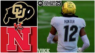 Colorado vs Nebraska Week 2 Simulation College Football 25