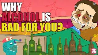 Why Alcohol Is Bad For You?  Side Effects Of Alcohol  The Dr Binocs Show  Peekaboo Kidz