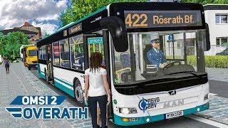 OMSI 2 Freche Fahrgäste im MAN Lions City A21  Overath Rösrath  BUS-SIMULATOR