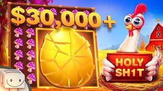 Our BIGGEST WIN EVER On CHICKEN DROP HUGE