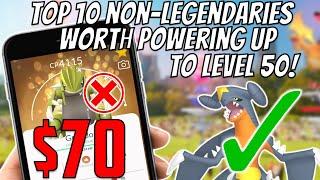 Top 10 Non Legendary Pokemon Worth Powering up to Level 50 for Free