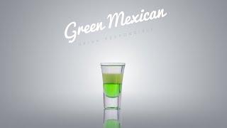 How to make Green Mexican Cocktail step by step