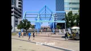 Blue Tunnel   Toronto   Copyright 2012 postSWAG All Rights Reserved Worldwide