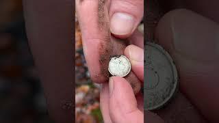 Buried Treasure in the Backyard #shorts #treasure #metaldetecting #ww2