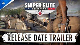 Sniper Elite Resistance - Release Date Trailer  PS5 & PS4 Games