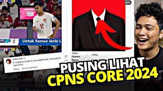 RASANYA WAR E-MATERAI LIAT CPNS CORE 2024‼..REACT MEME KOCAK