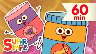 Peanut Butter & Jelly  + More Kids Songs  Super Simple Songs