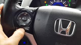 Honda civic Fb7 lastik basınç göstergesi silmesi