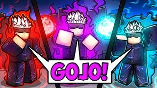 I Used EVERY GOJO ADMIN MOVESET in EVERY Roblox BATTLEGROUNDS Game...