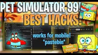  SPONGEBOB  Pet Simulator 99 OP Farm Scripts FAST Auto Farm l EGG Hatch l MOBILE **PASTE**