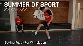 INSANE Tennis Ball Keepy-Ups  Luke ONien Gets Ready For Wimbledon