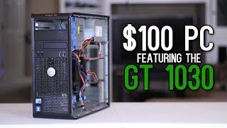 The $30 PC + $70 GT 1030 vs Player Unknowns Battlegrounds Overwatch & More  OzTalksHW