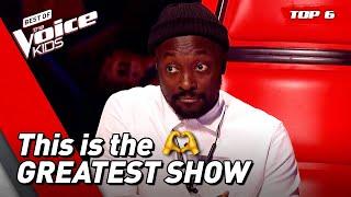 The GREATEST SHOWMAN songs on The Voice  Top 6