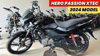 Hero Passion Xtec 2024 Model Review  On Road Price  New Features  Mileage  Top Speed  Passion