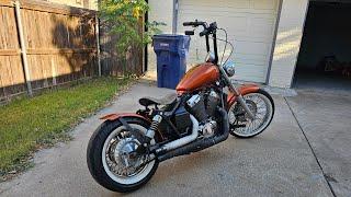 Honda Shadow Bobber  03 VT750 Shadow Spirit Walk Around