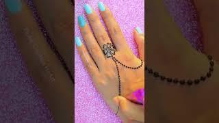 Easy backhand mehndi design  Mehndi design  Creative heArts #shorts