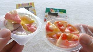 Gummi Pizza & Cheesecake Candy - Yupi & Trolli