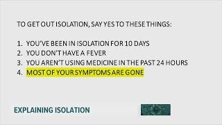 What is the difference between isolation and quarantine?