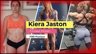 ️ Kiera Jaston Beautiful ️Fitness Model With Sculpted Physique Pro Workout Motivation 