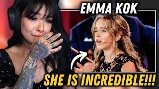 SINGER REACTS to 15 Year Old Emma Kok Sings Voilà André Rieu Maastricht 2023  SO MANY EMOTIONS