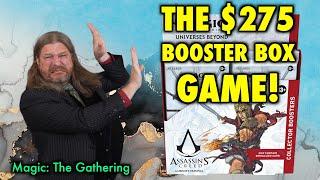 Lets Play The $275.00 Collector Booster Box Game Magic The Gatherings Assassins Creed