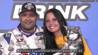 Knoxville Nationals Victory Lane  Donny Schatz  August 13 2022