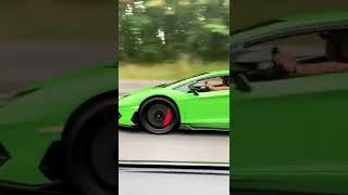 Aventador SVJ flyby