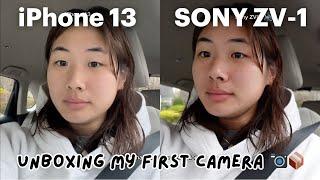 Unboxing my First Camera  Sony ZV-1 unboxing & review