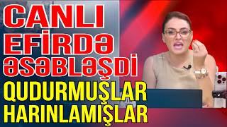 Aparıcı canlı efirdə əsəbləşdi- harınlamışlar qudurmuşlar - Media Turk TV