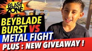 Beyblade Burst vs Metal Fight - Blast Zone Kids First Video Anniversary Best Beyblades