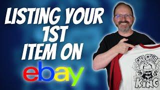 Listing Your First item on eBay  Easy Step by Step Beginners Guide