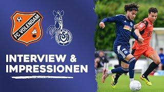 Guter Abschluss  Testspiel vs. Volendam  #VOLMSV  ZebraTV  06.07.2024