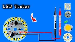 How To Make Universal Led Tester  कोई भी Led हो सिर्फ 1 सेकंड चेक करेगा