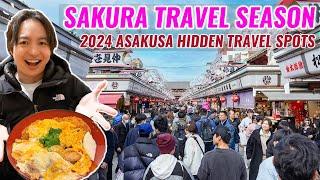 Sakura Travel Season Came Asakusa Nakamise Street Japan Oldest Amusement Park Hanayashiki Ep.472