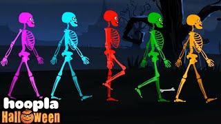 Five Skeletons Went Out One Night  Spooky Song  Hoopla Halloween