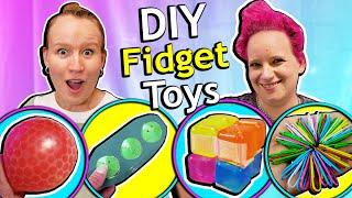 6 FIDGET TOY DIYs die ihr ganz einfach nachmachen könnt Anti-Stress Bälle Pop it Schleim Ballon