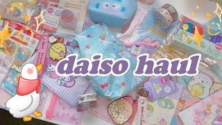 huge daiso collective haul  #daisohaul #kawaii #daiso #sanrio