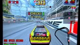 Daytona USA 2 Battle On The Edge - Beginner