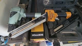 Best strap tite Strip nailer nail gun Hitachi Metabo HPT v Bostitch Strap Shot Metal Connecting teco