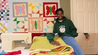 Finish-It Friday 11224 Bargello Quilt and Butterflies