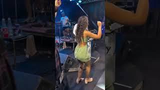 Gabriely Castro la del vestido verde Brasil bailando tiktok 