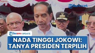 Jokowi dengan Nada Tinggi Jawab soal 44 Menteri di Kabinet Prabowo-Gibran Tanya Presiden Terpilih